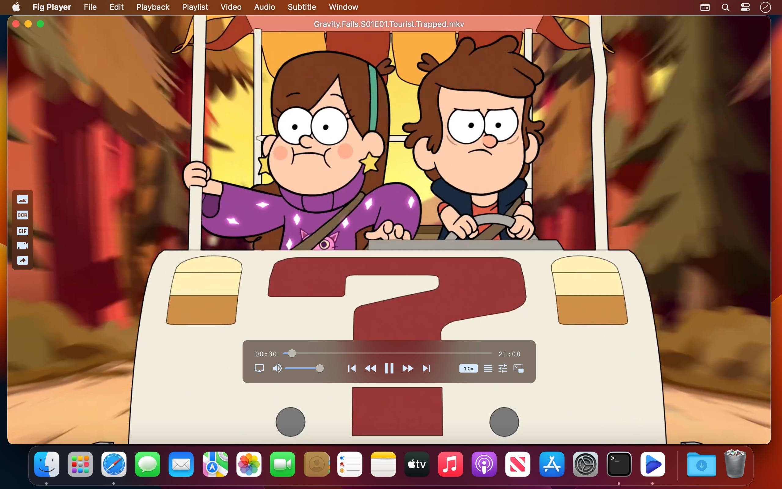 Fig Player – play mp4 mkv mp3 1.3.16 for Mac screenshot