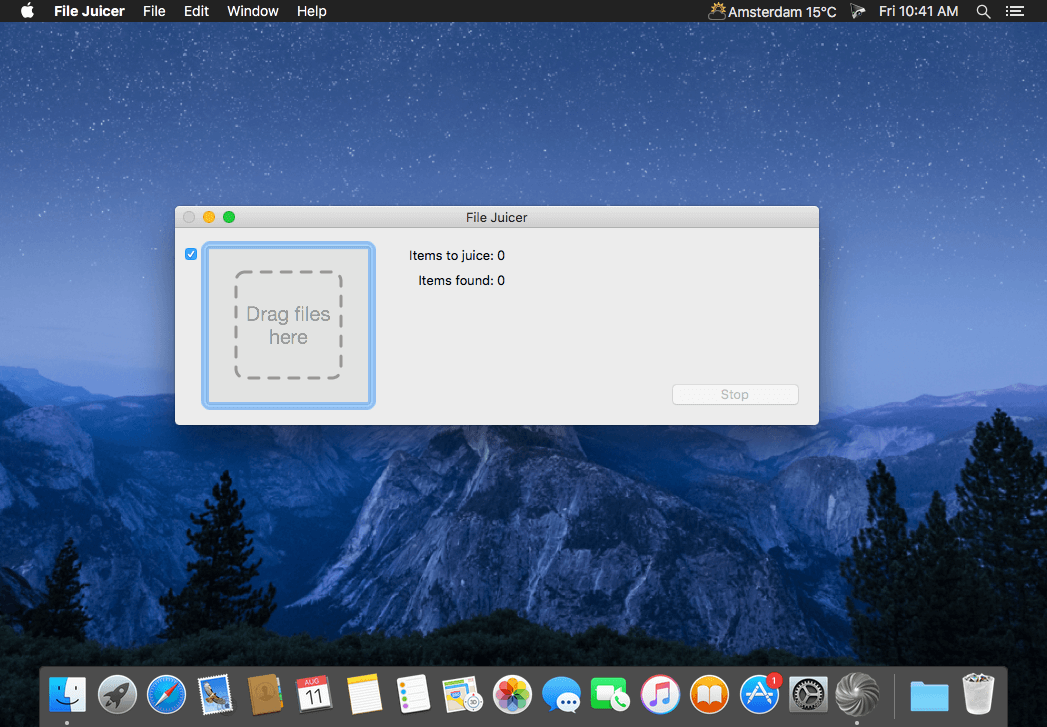 File Juicer 4.101 for Mac screenshot