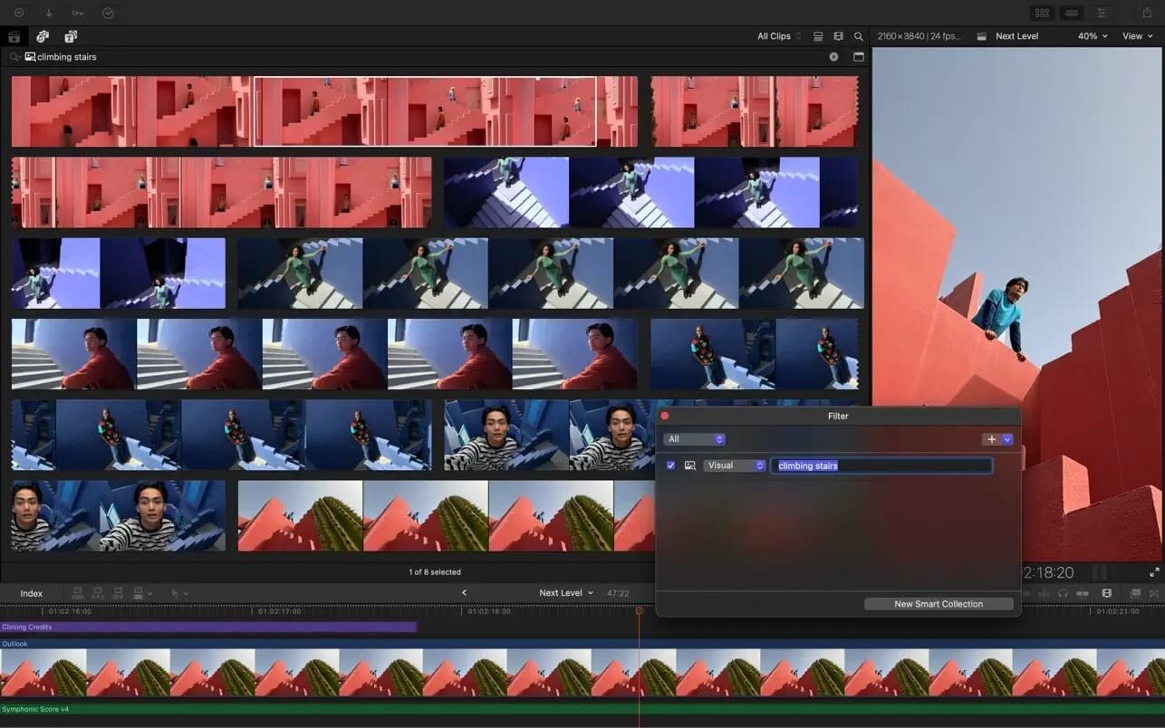 Final Cut Pro 12.2 for Mac screenshot