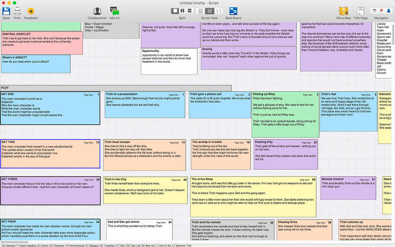 Final Draft 13.1.0 for Mac screenshot