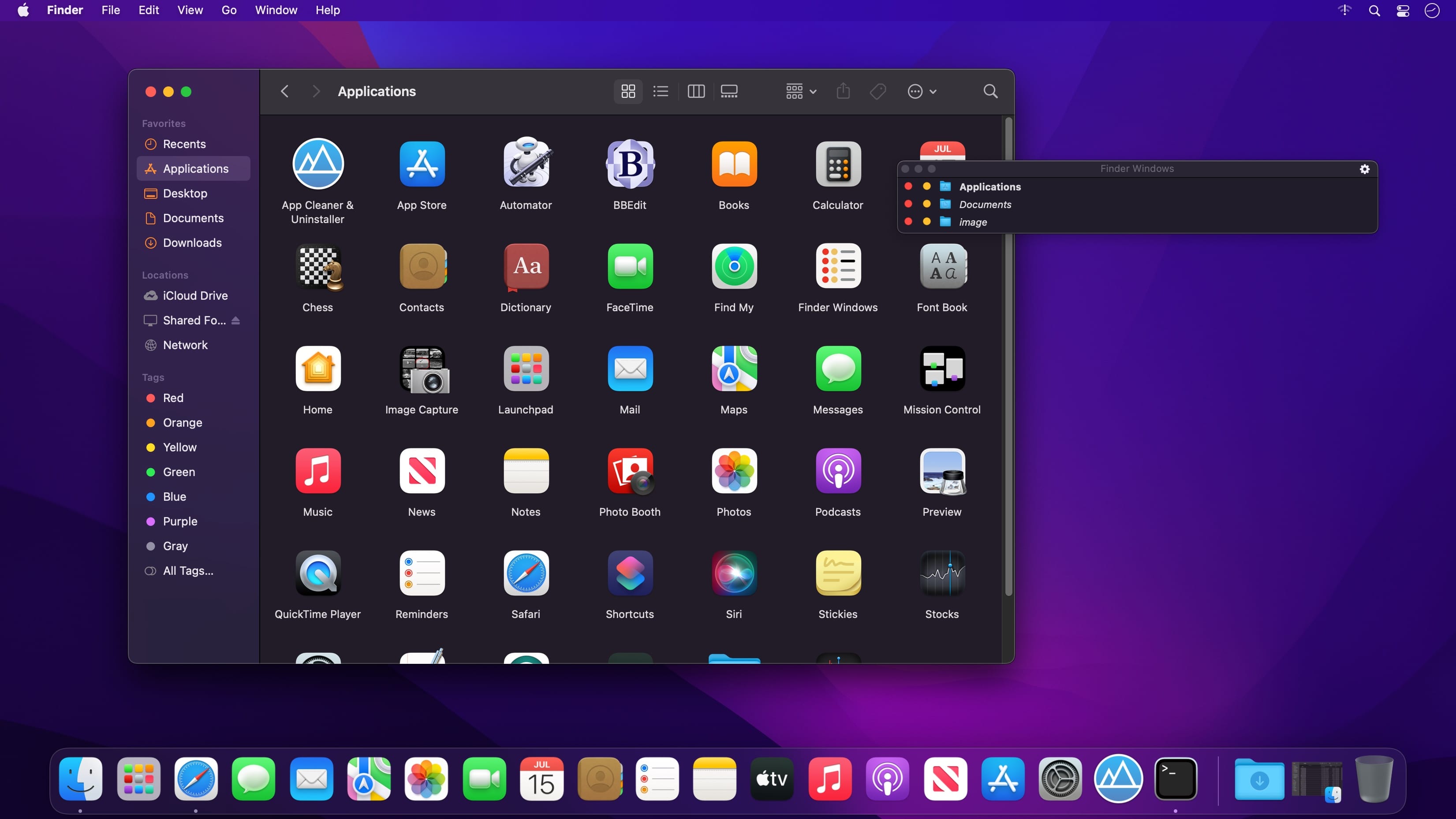 Finder Windows 1.5.16 for Mac screenshot