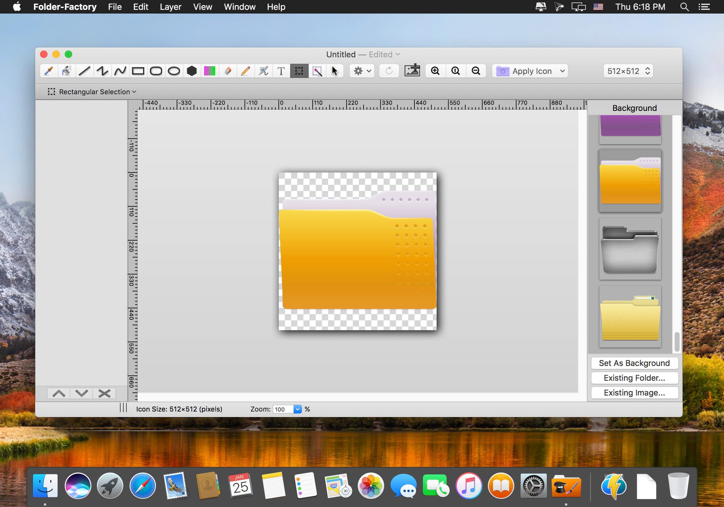 Folder-Factory 7.10.0 for Mac screenshot
