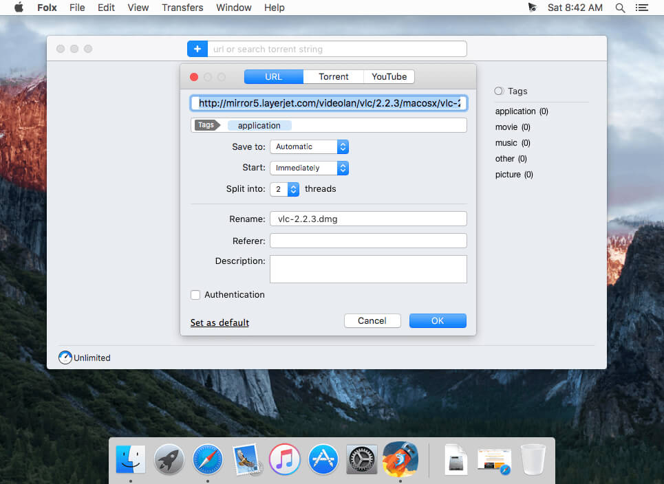 Folx PRO 5.20.13946 for Mac screenshot