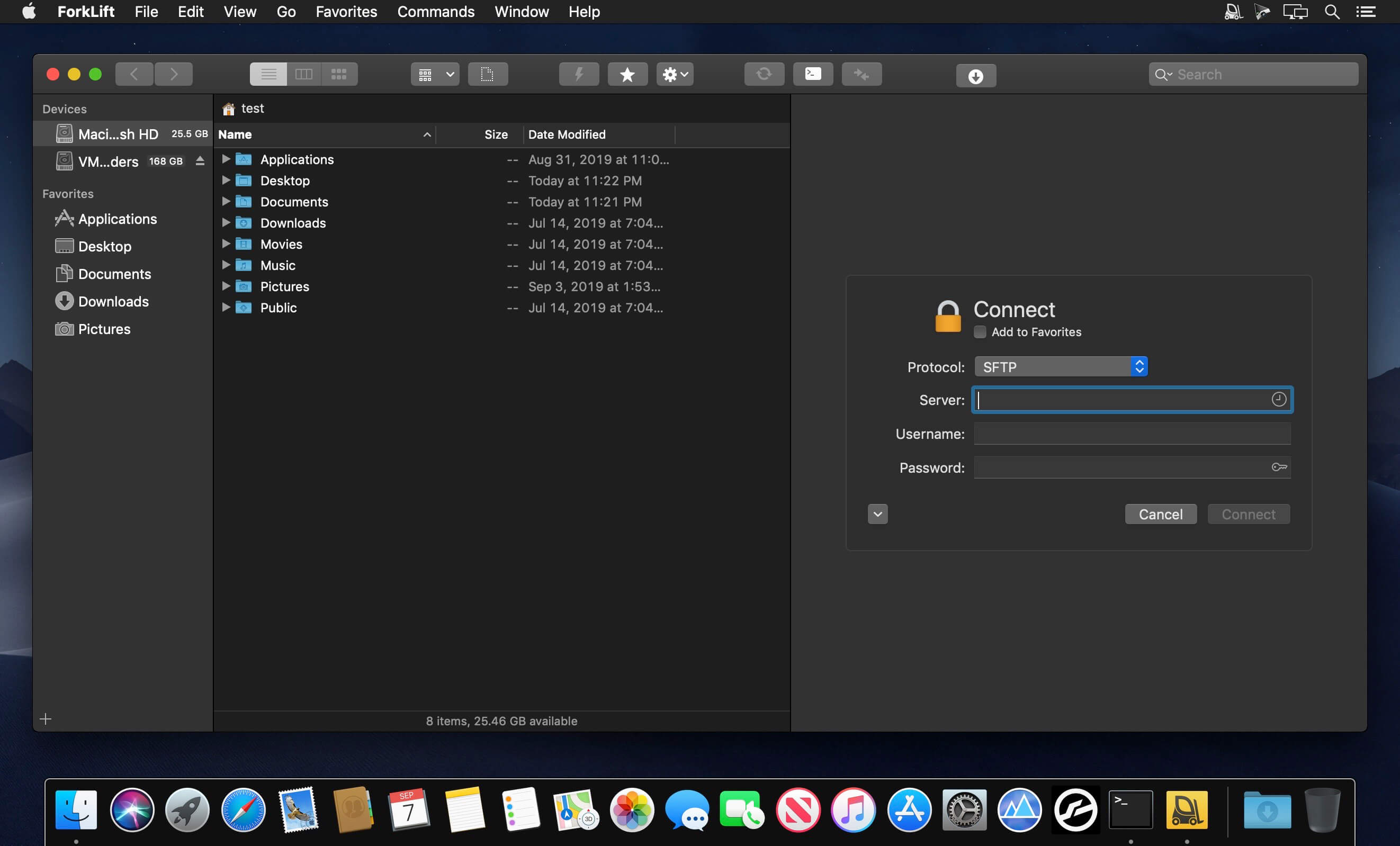 ForkLift 4.2.5 for Mac screenshot