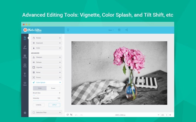 FotoJet Photo Editor 1.0.5 for Mac screenshot