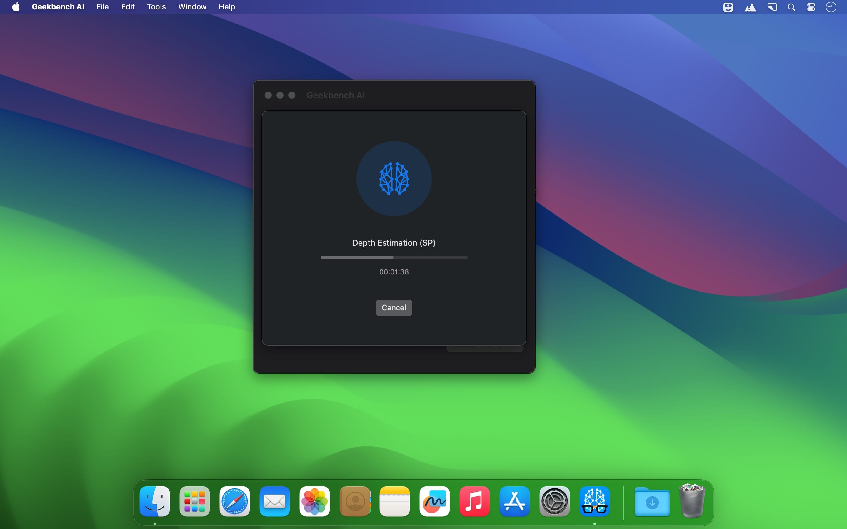 Geekbench AI 1.3.0 for Mac screenshot