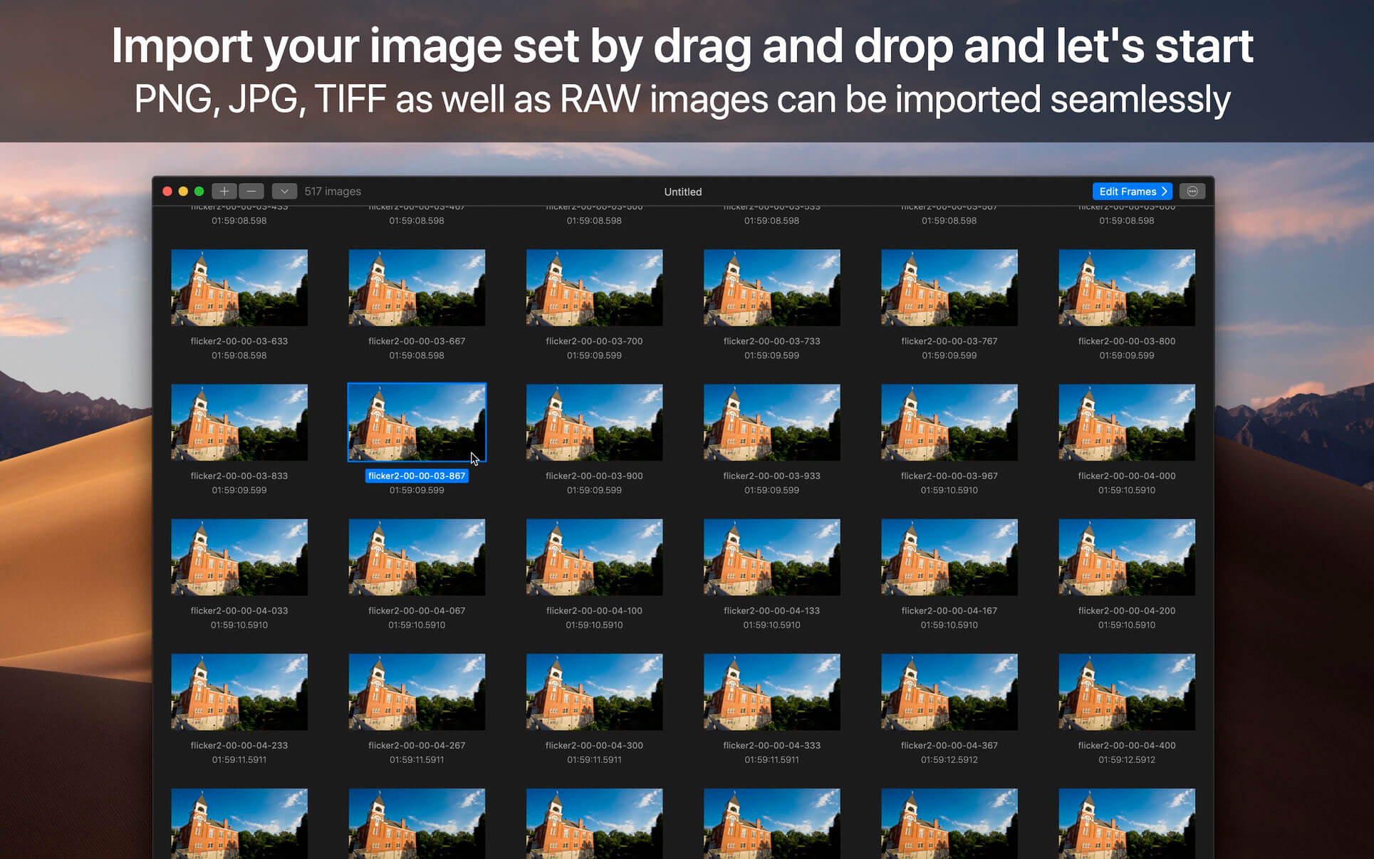 GlueMotion 2.0.1 for Mac screenshot