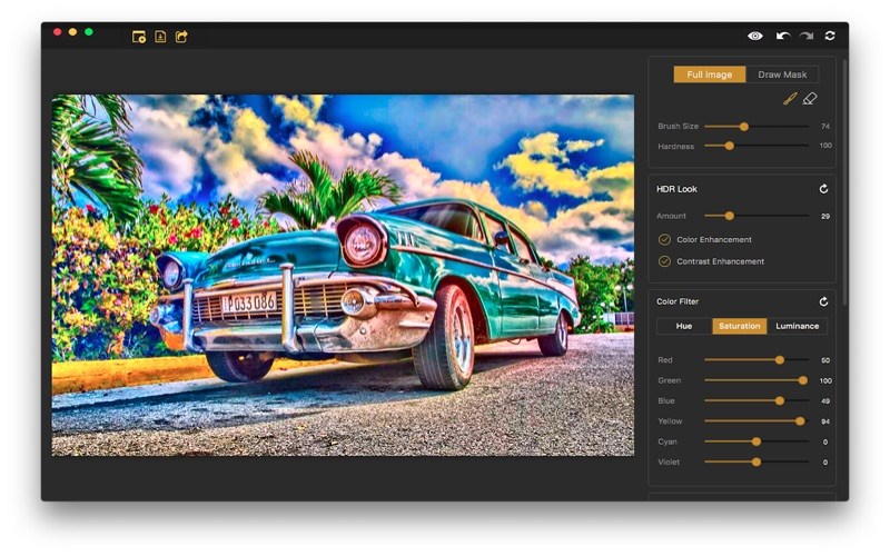 HDR Pro 3.2 for Mac screenshot