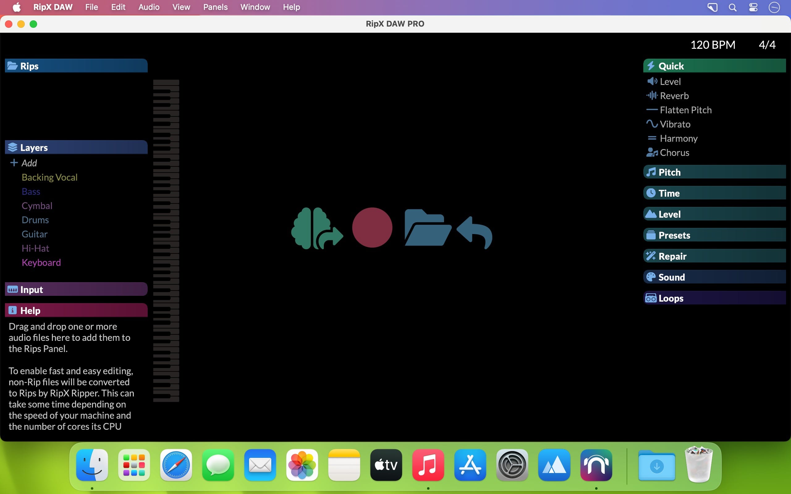 Hit’n’Mix RipX DAW PRO 7.1.0 for Mac screenshot
