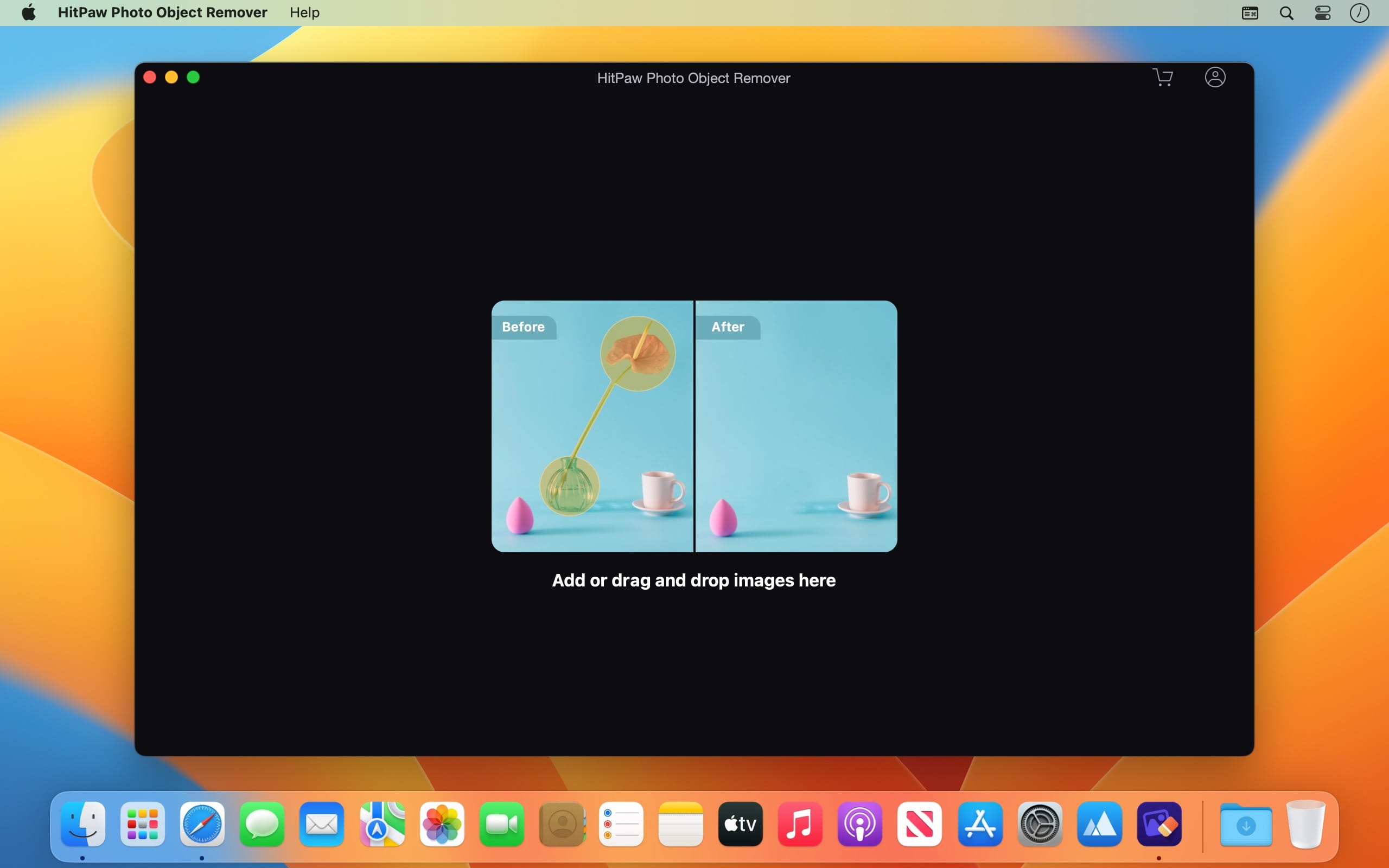 HitPaw Photo Object Remover 1.2.5 for Mac screenshot