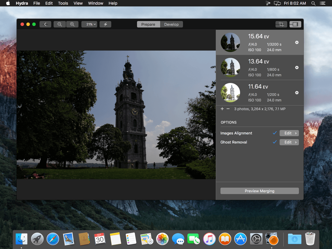 Hydra 4.5 for Mac screenshot