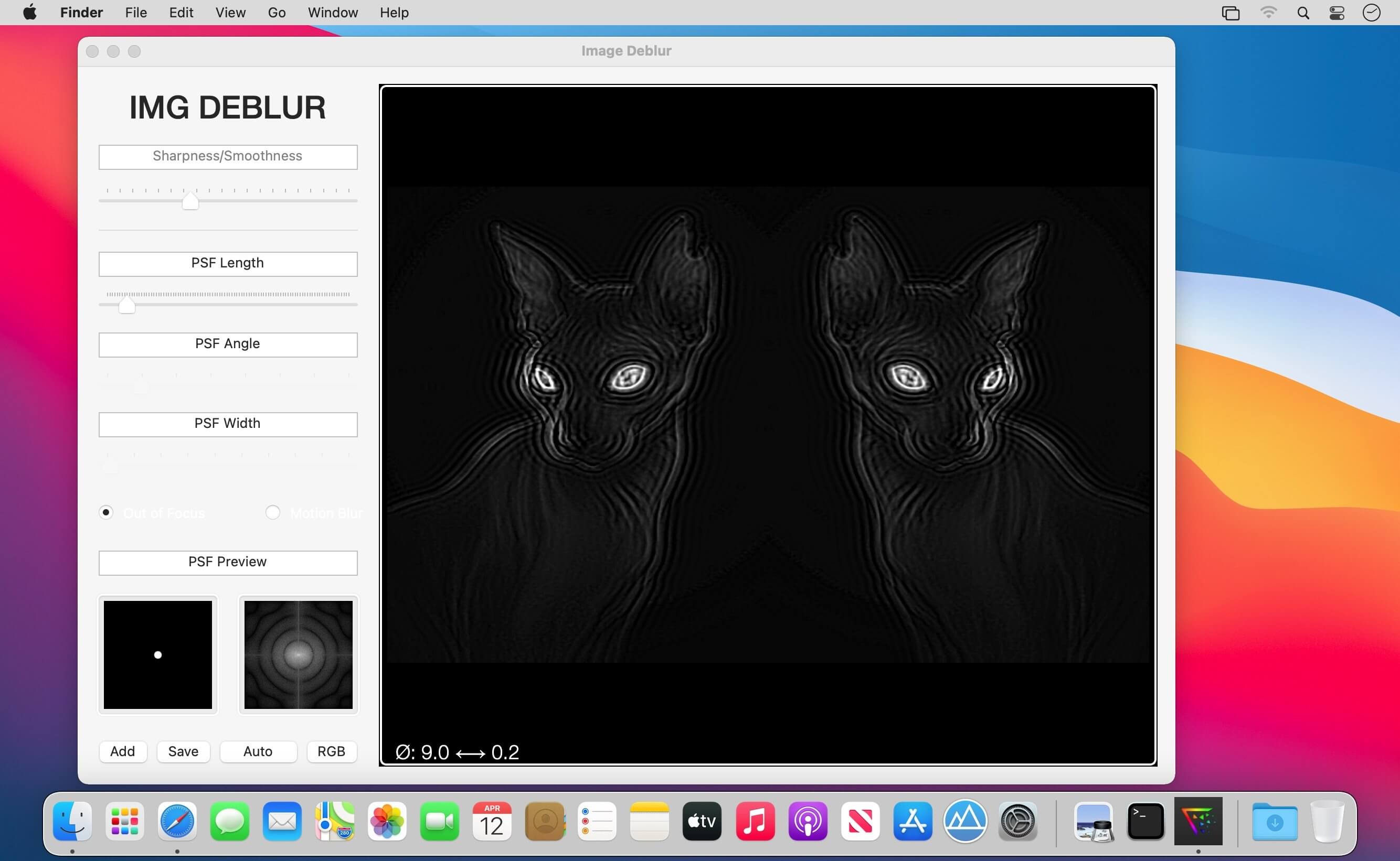 Image Deblur – Blurred & Shaky 1.0.8 for Mac screenshot