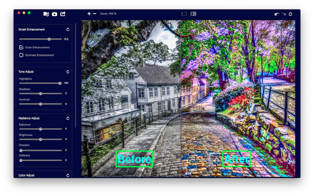 Image Enhance Pro 5.2 for Mac screenshot