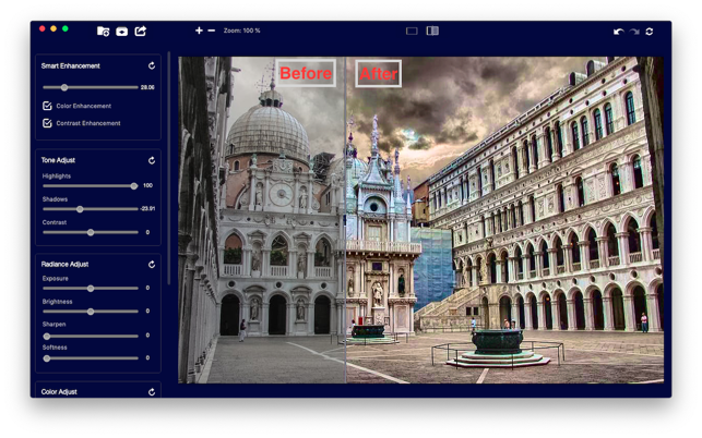 Image Enhance Pro 5.2 for Mac screenshot
