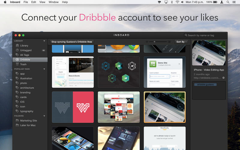 Inboard – Image Organizer 1.1.9 for Mac screenshot