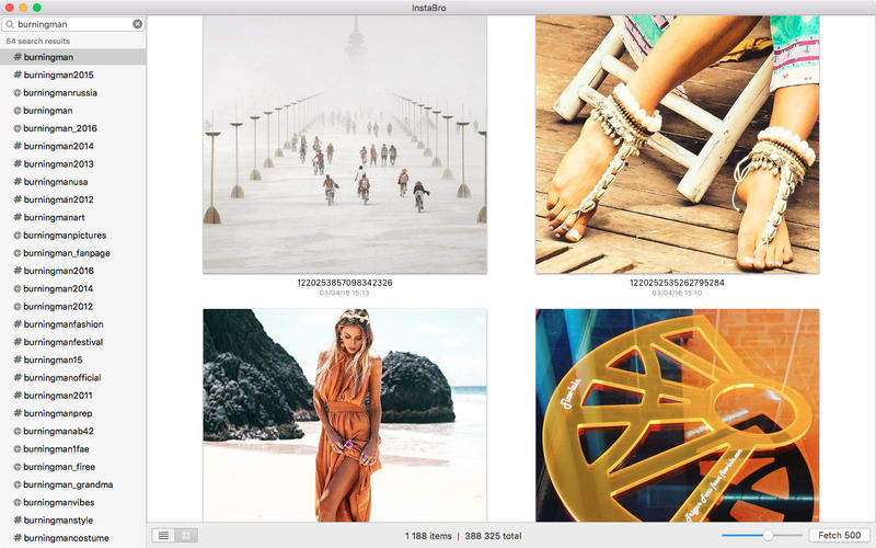 InstaBro 5.4.1 for Mac screenshot