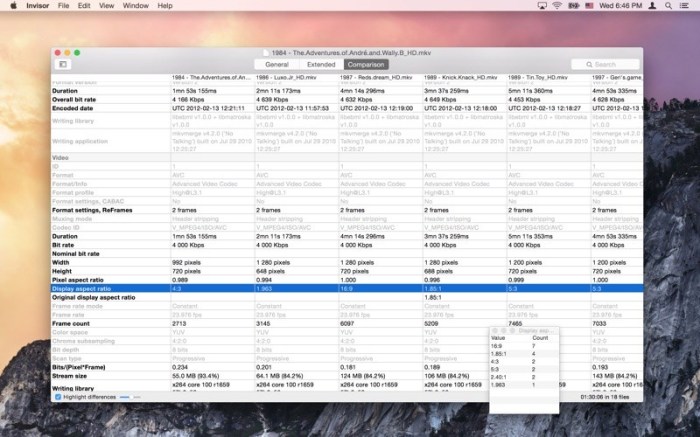 Invisor 3.24 for Mac screenshot
