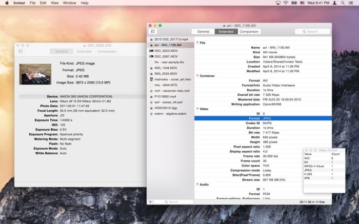 Invisor 3.28 for Mac screenshot