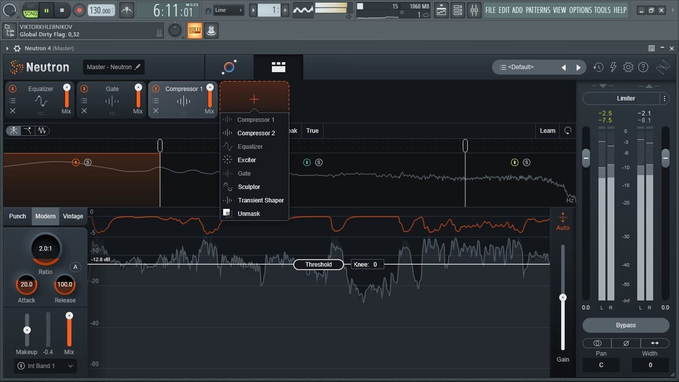 iZotope Neutron 5 v5.1.0 for Mac screenshot