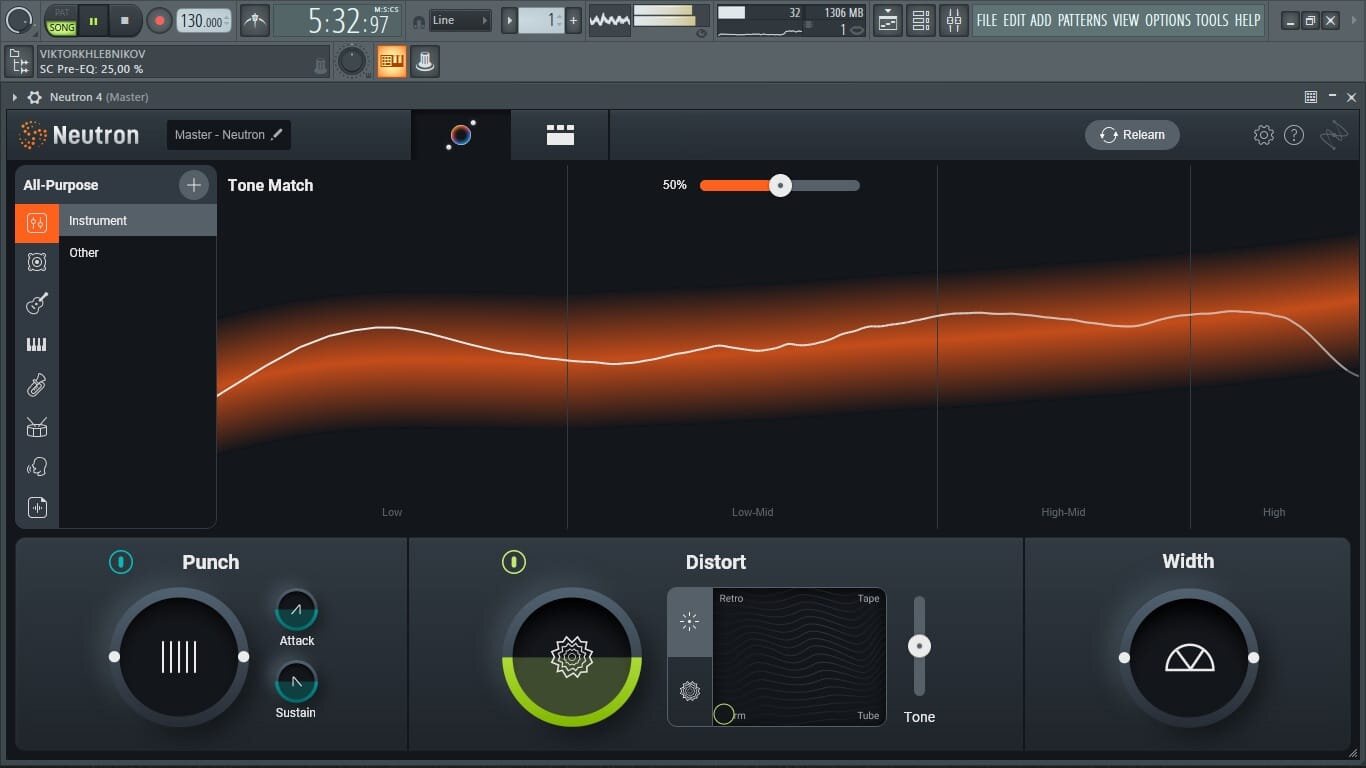 iZotope Neutron 5 v5.1.0 for Mac screenshot