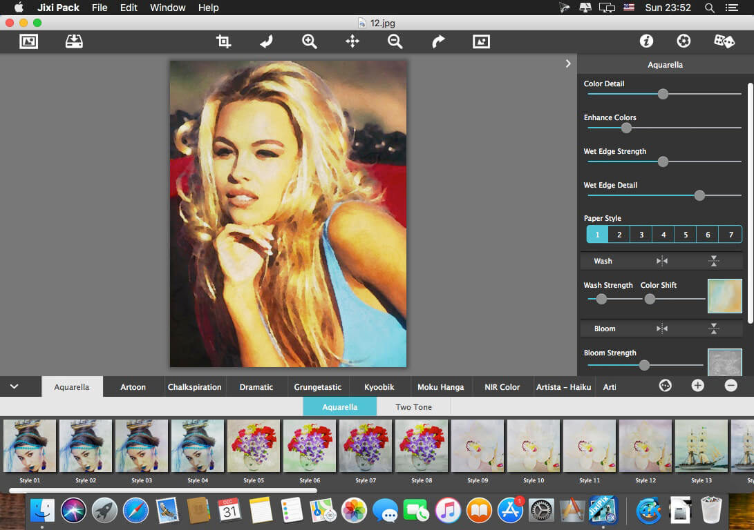 JixiPix Premium Pack 1.2.3 for Mac screenshot