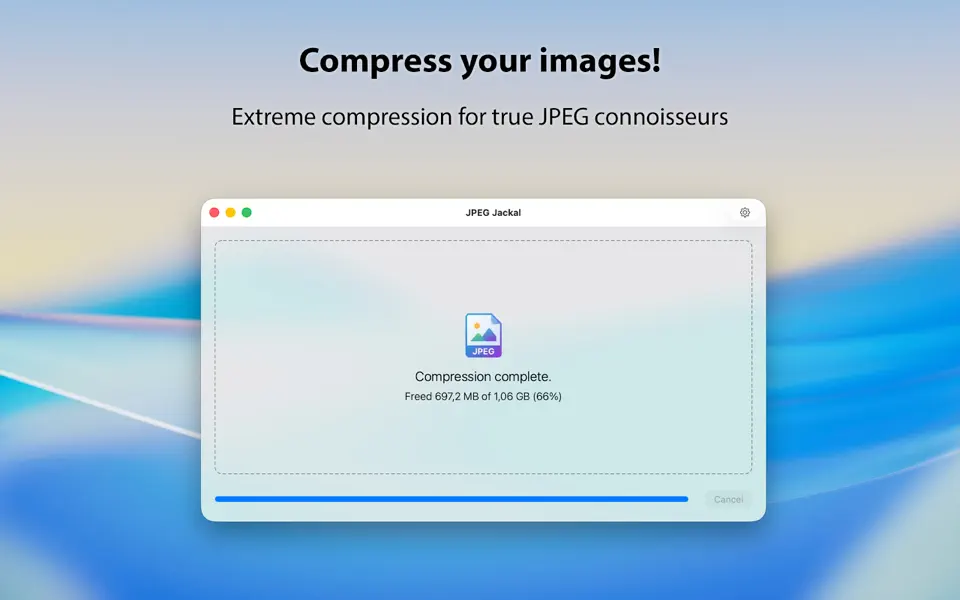 JPEG Jackal 3.1.0 for Mac screenshot