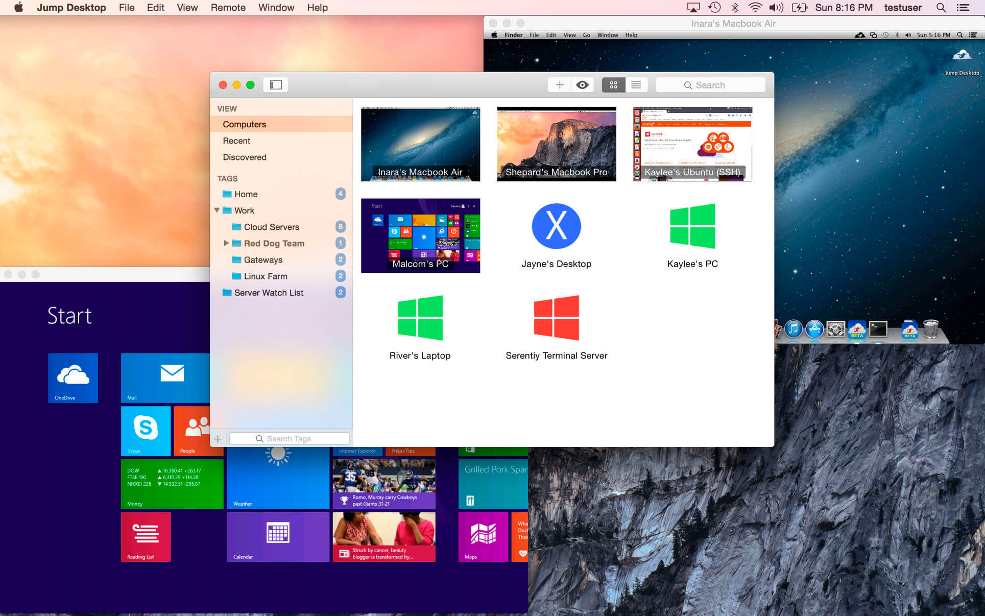 Jump Desktop 9.0.99 for Mac screenshot