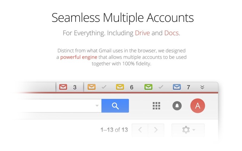 Kiwi for Gmail 2.0.37 for Mac screenshot