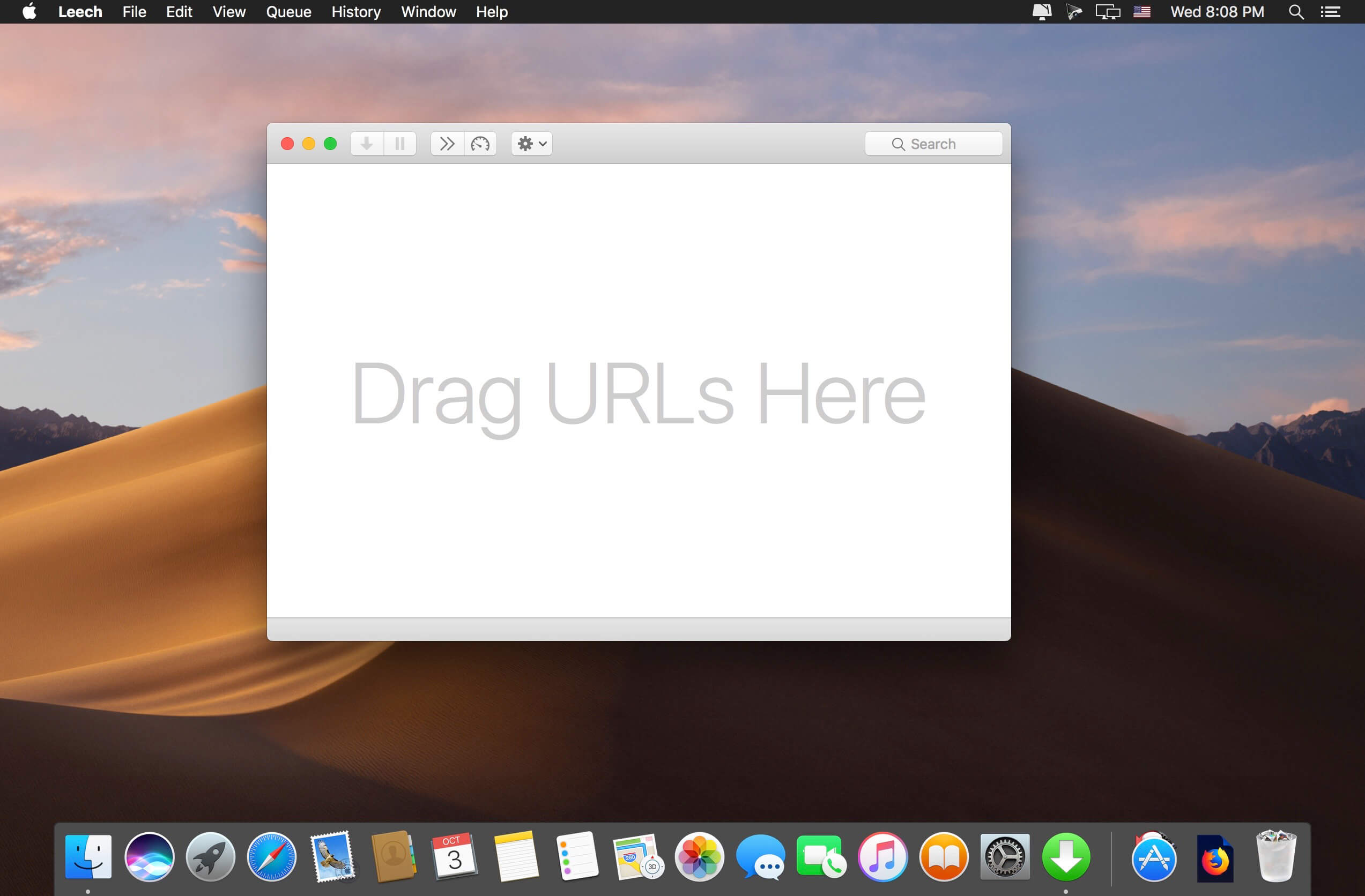 Leech 3.2.1 for Mac screenshot