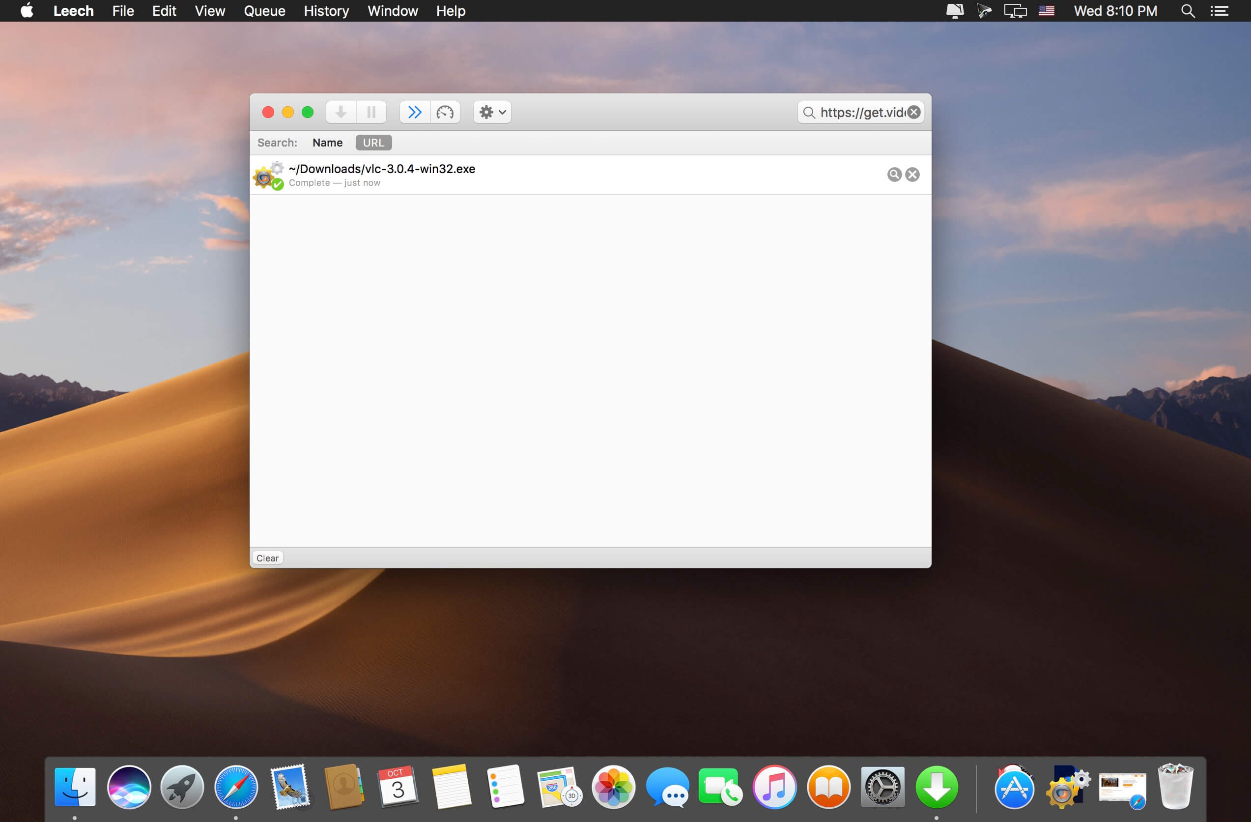 Leech 3.2.1 for Mac screenshot