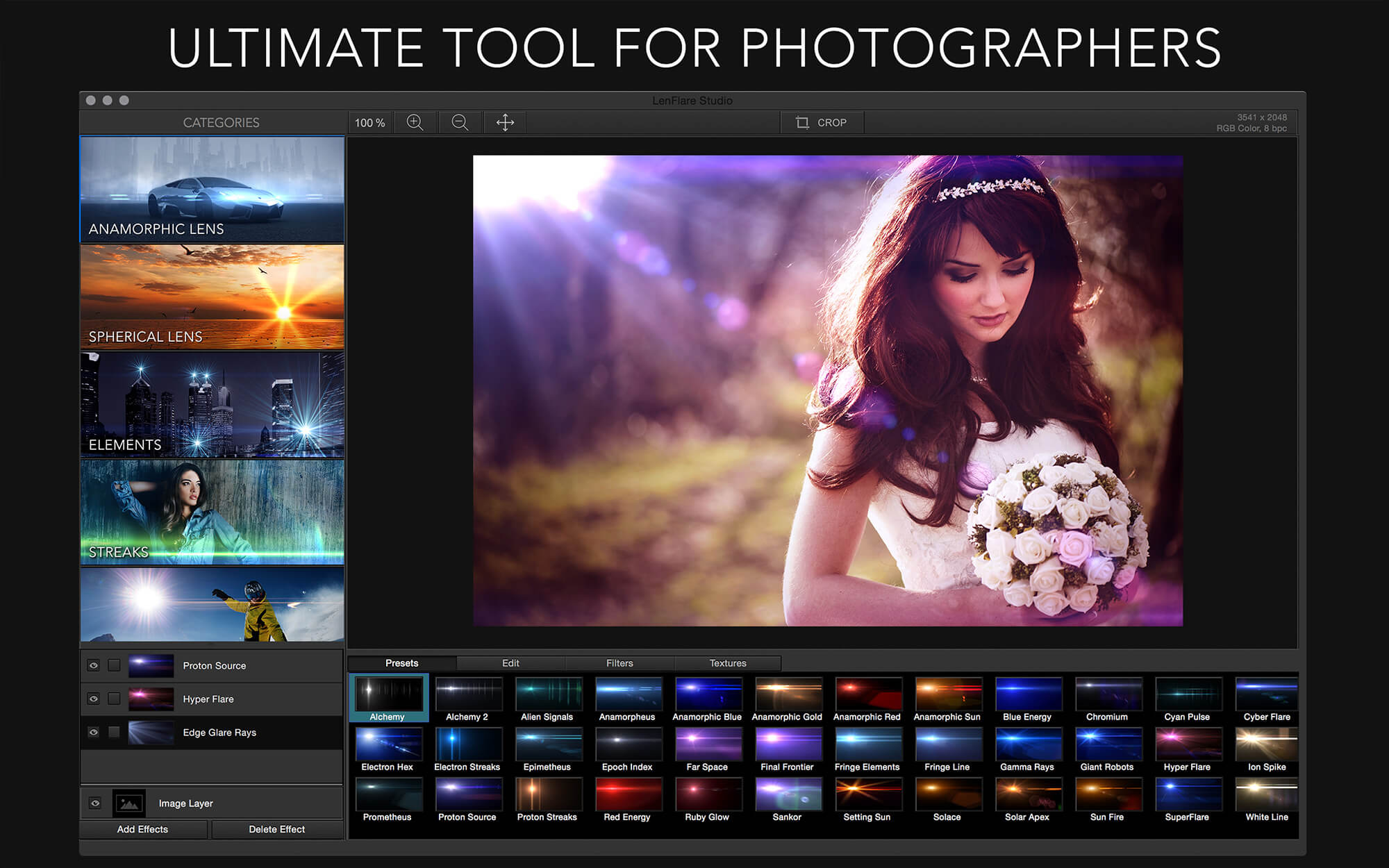 LensFlare Studio 6.8 for Mac screenshot