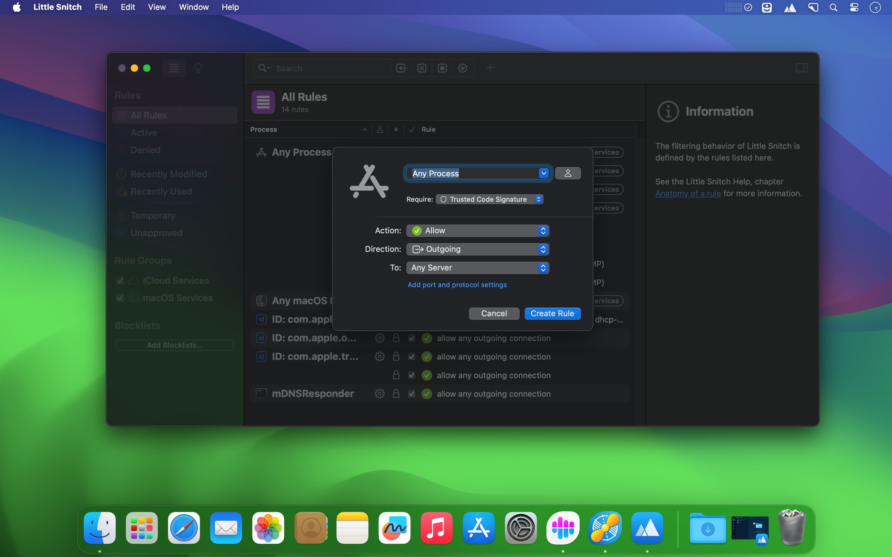 Little Snitch 6.1.3 for Mac screenshot