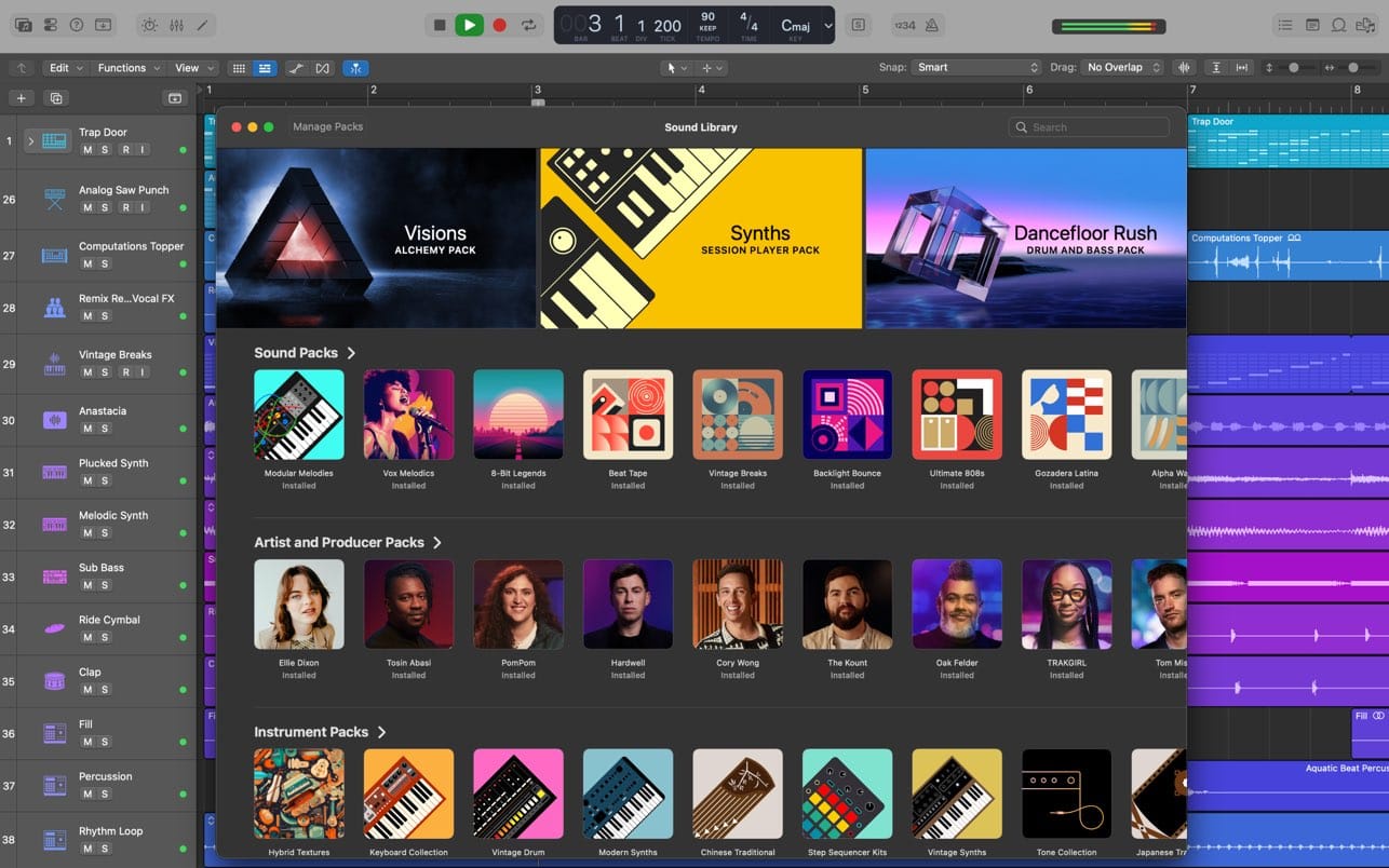 Logic Pro 12.0.1 fix for Mac screenshot