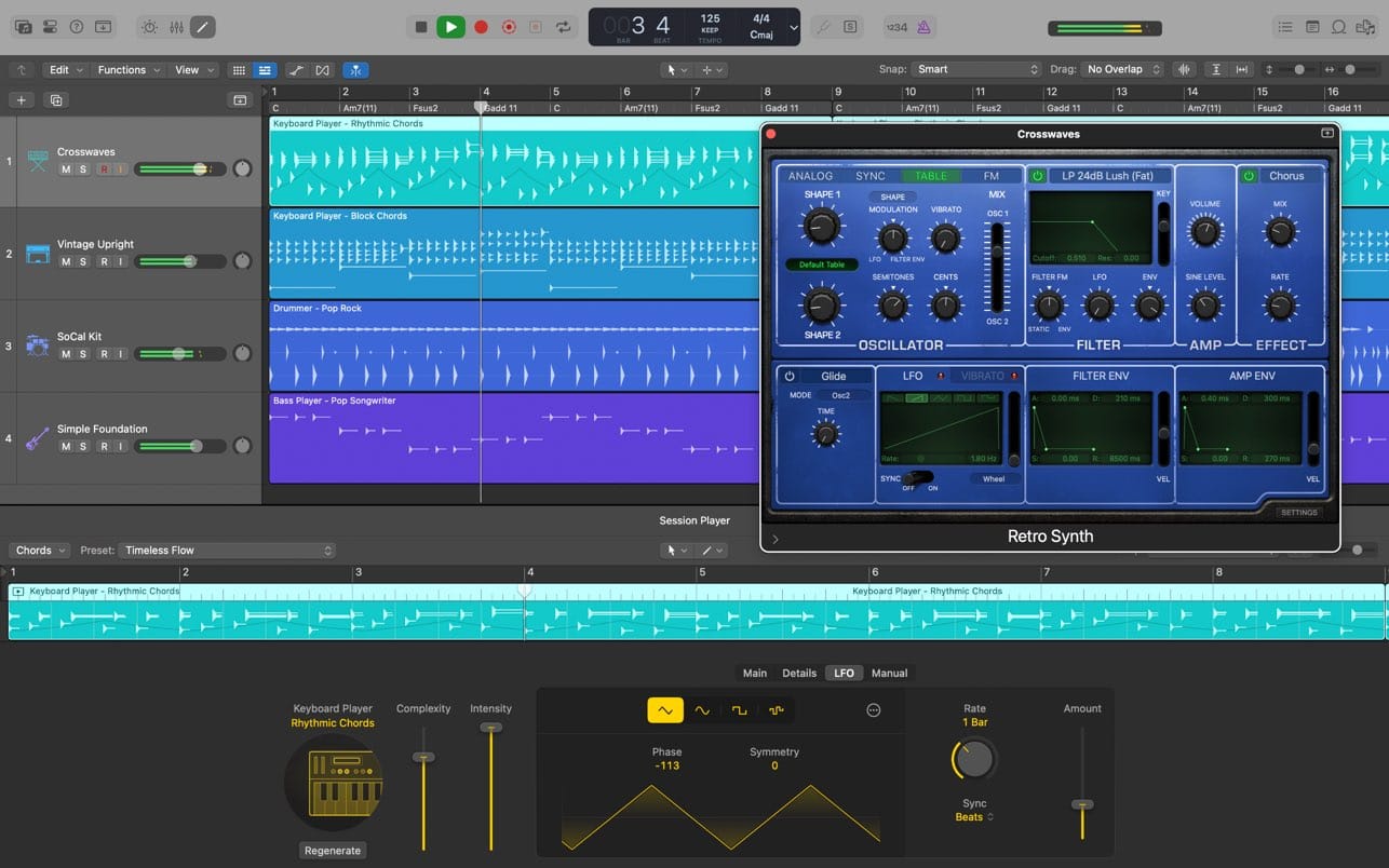 Logic Pro 12.0 for Mac screenshot