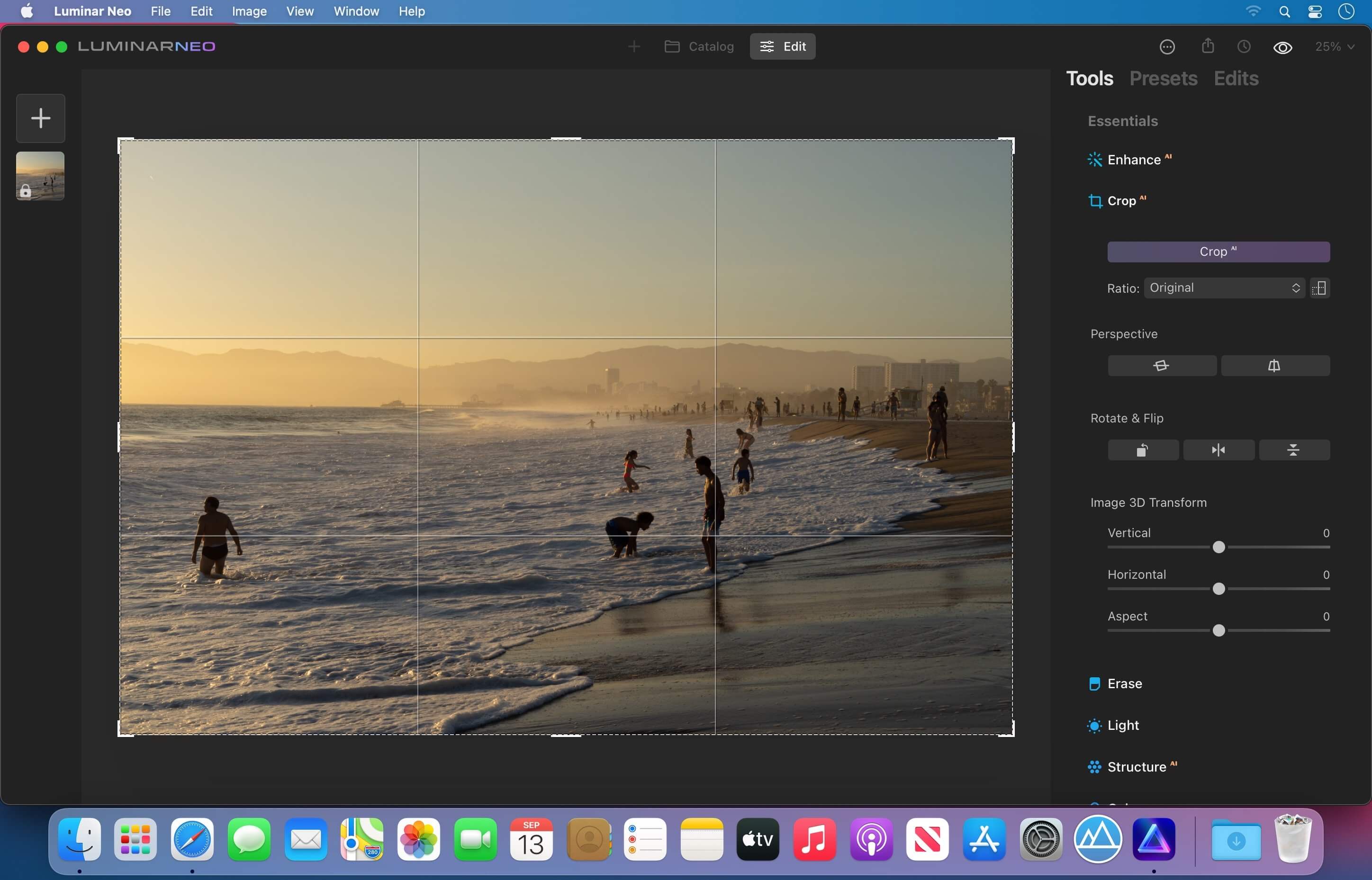 Luminar Neo 1.24.0 for Mac screenshot