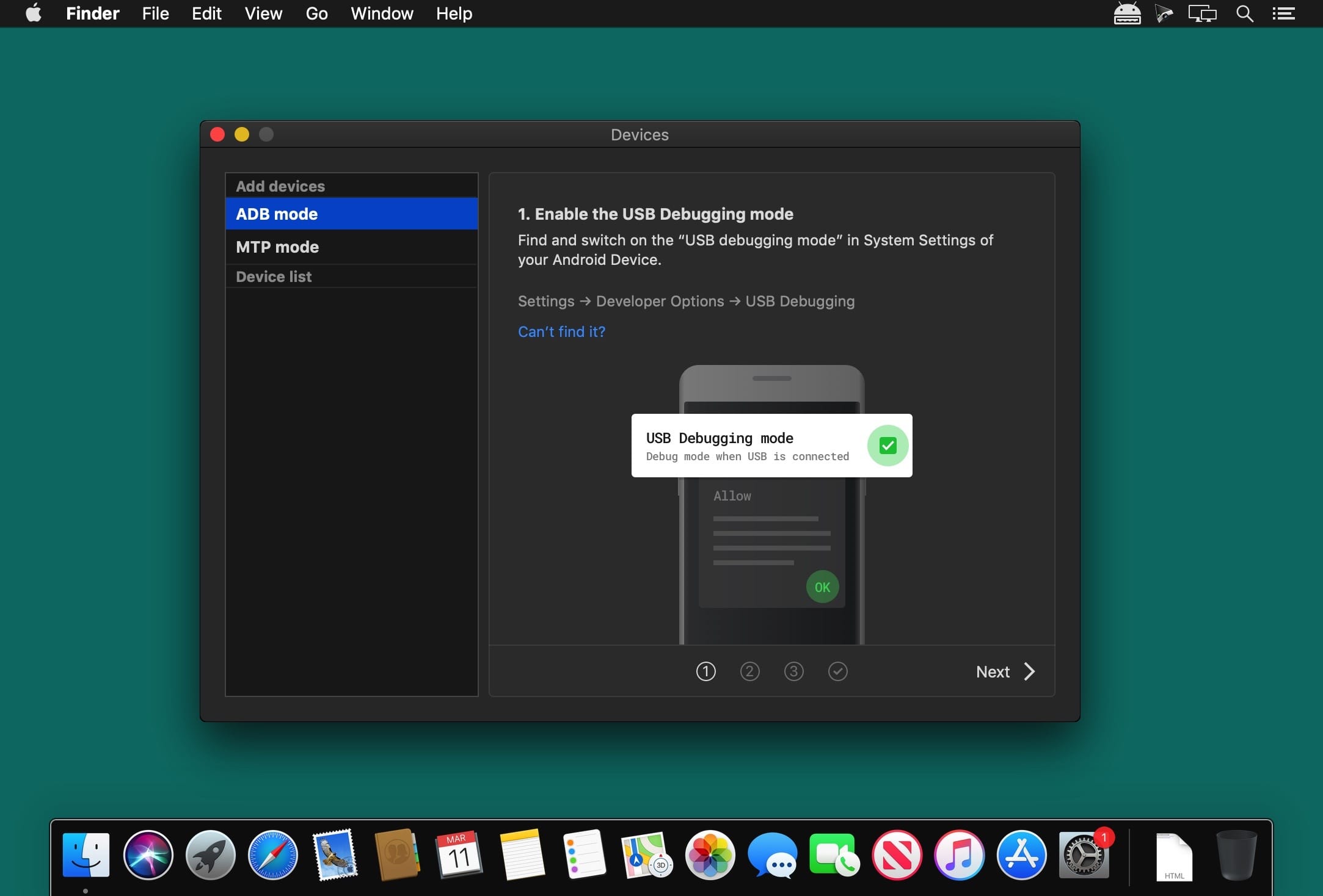 MacDroid Pro 2.4 for Mac screenshot