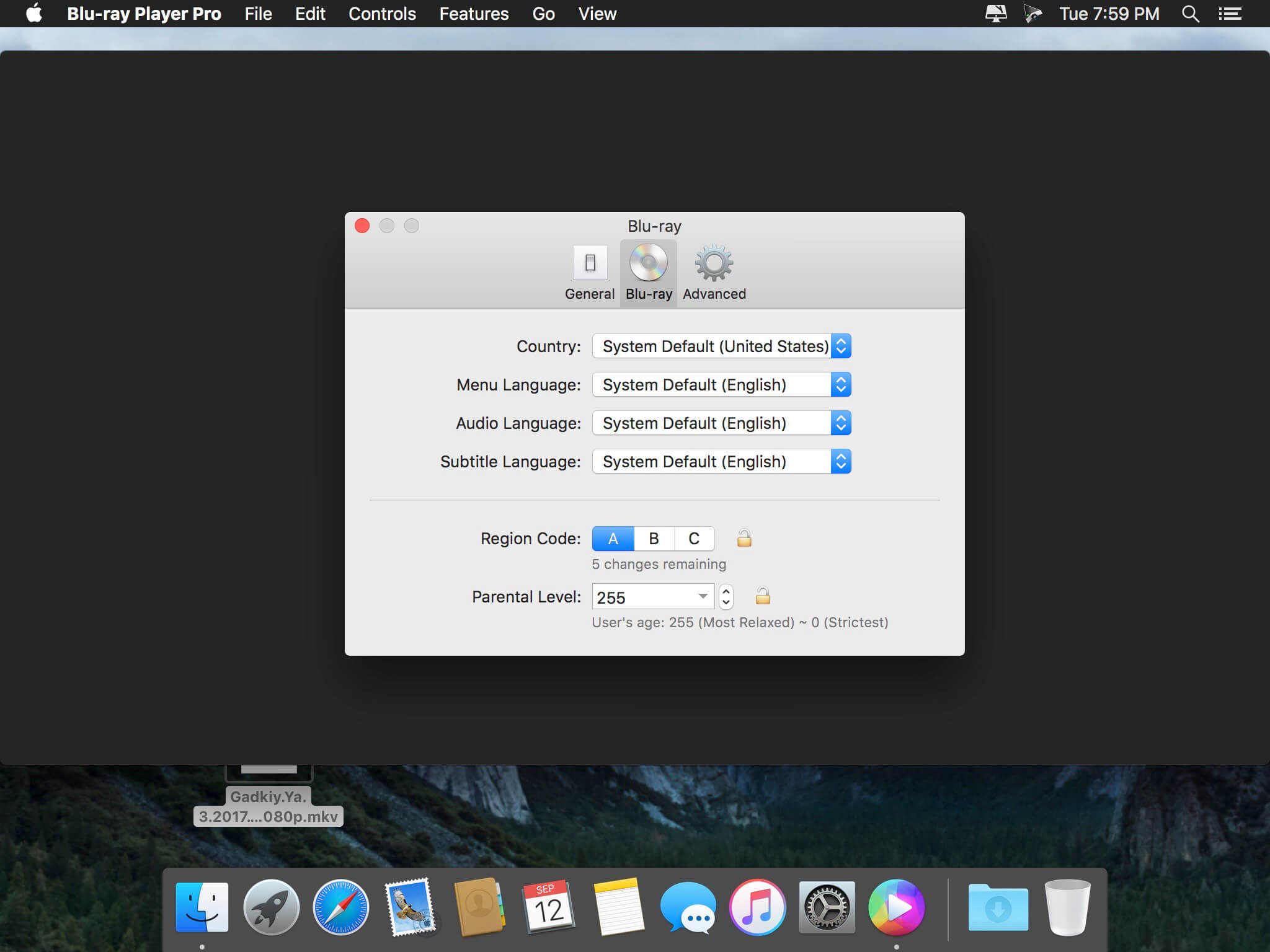 Macgo Blu-ray Player Pro 3.3.23 for Mac screenshot