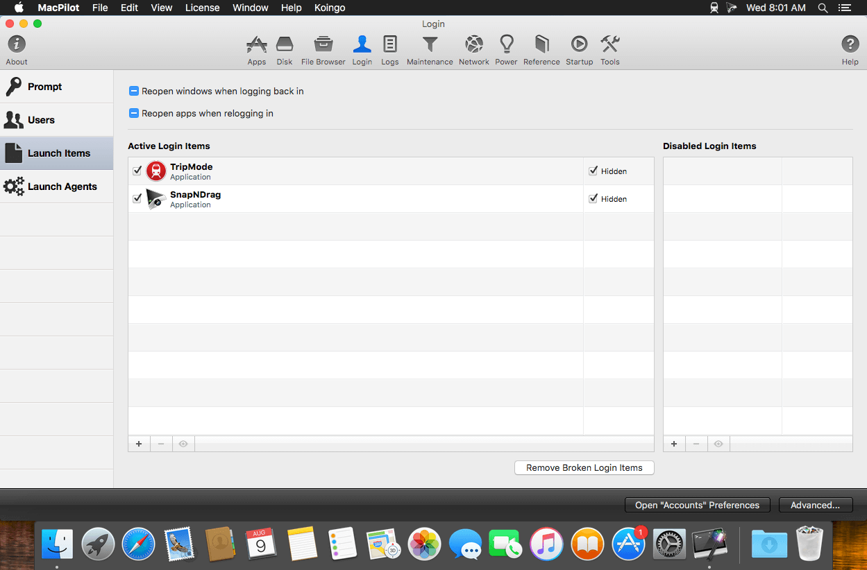 MacPilot 16.7 for Mac screenshot