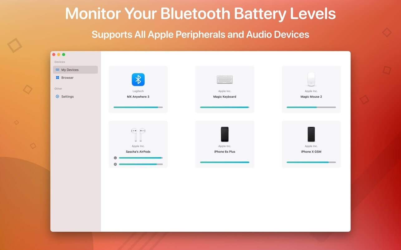 Magic Battery 8.1.3 for Mac screenshot