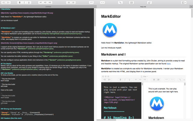 Marked 2.6.36 for Mac screenshot