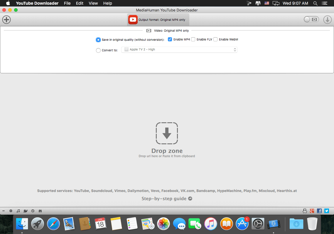 MediaHuman YouTube Downloader 3.9.9.61 (1310) for Mac screenshot