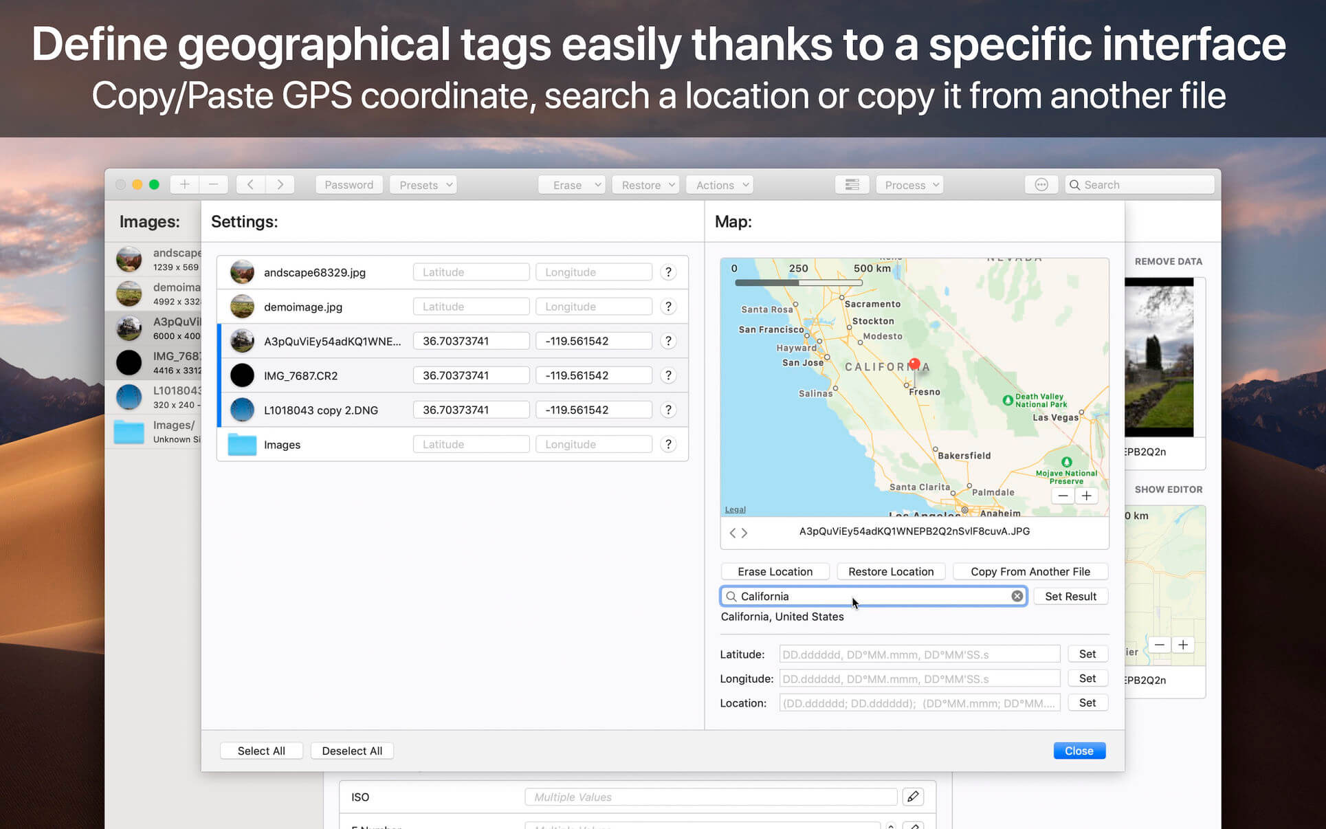 Meta 2.3.0 for Mac screenshot