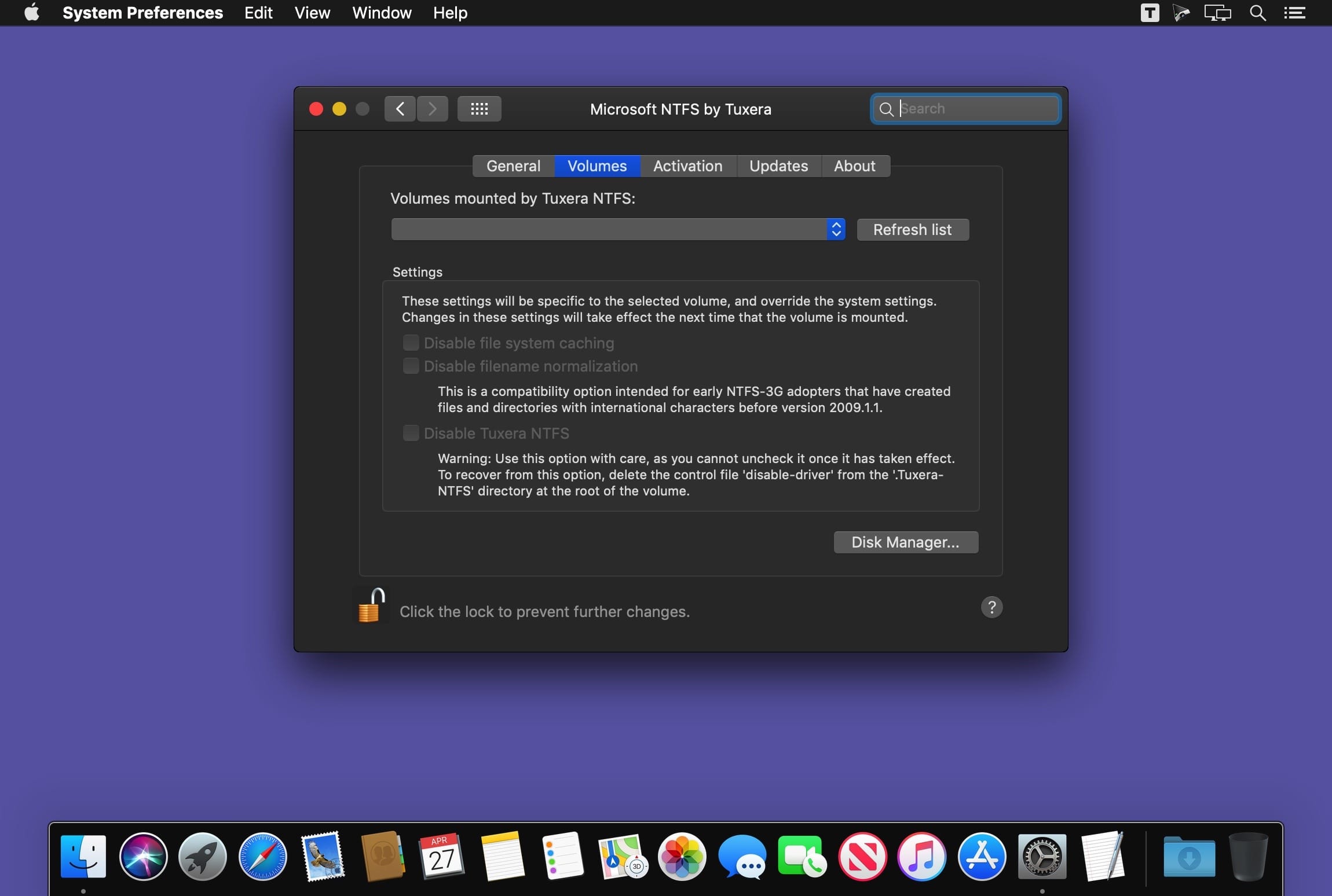 Microsoft NTFS for Mac by Tuxera 2023.1 for Mac screenshot