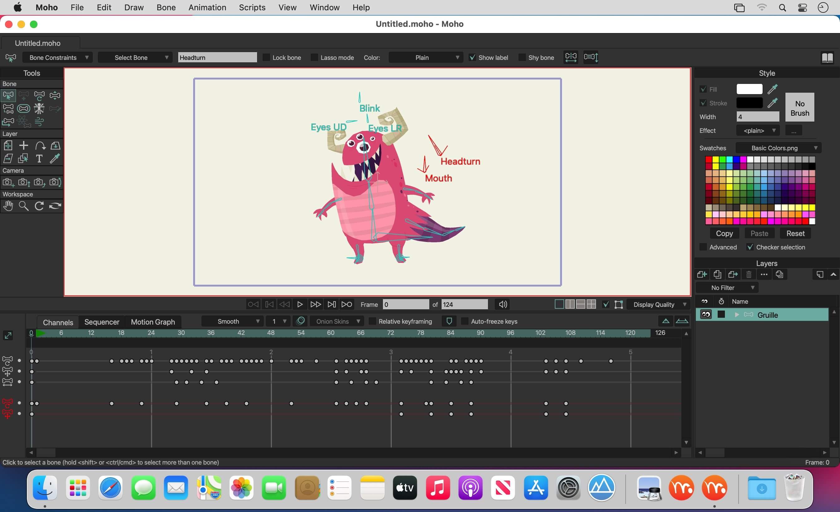 Moho Pro 14.4 for Mac screenshot