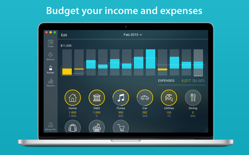 Money Pro 2.11.18 for Mac screenshot