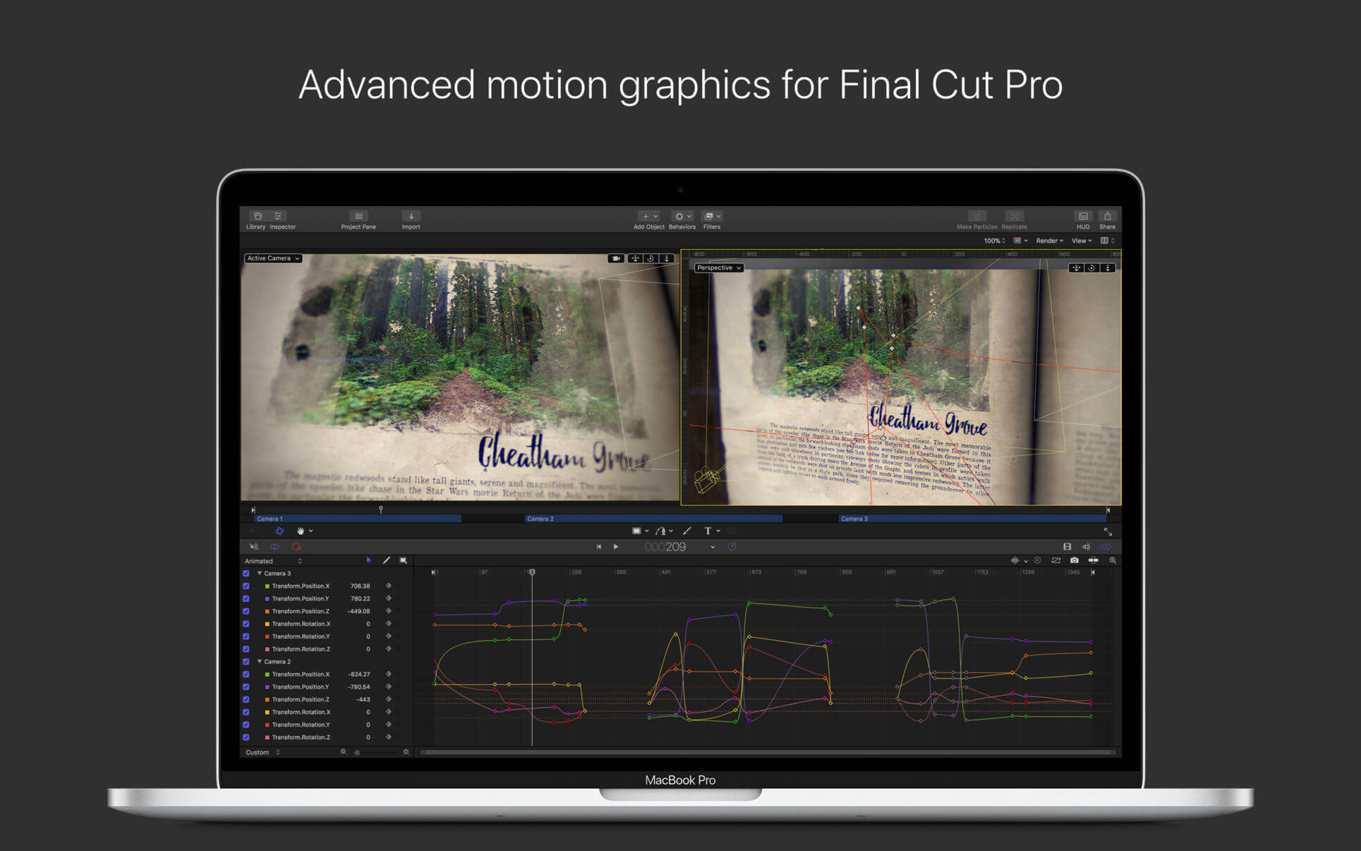 Motion 5.6 for Mac screenshot