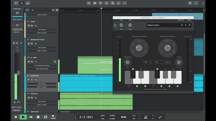 n-Track Studio Suite 9.1.4.4127 for Mac screenshot