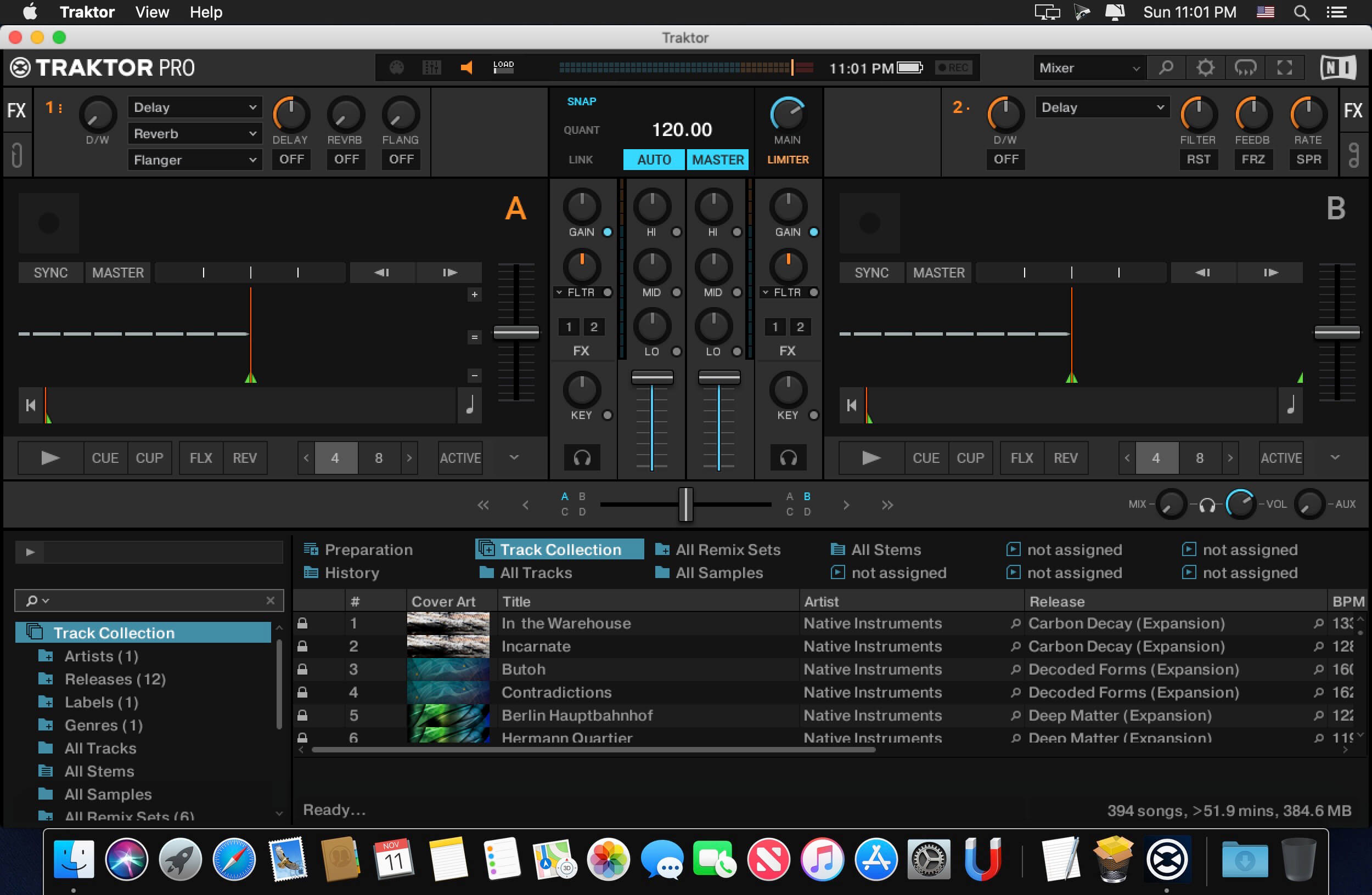 Native Instruments Traktor Pro 4.1.1.23 for Mac screenshot