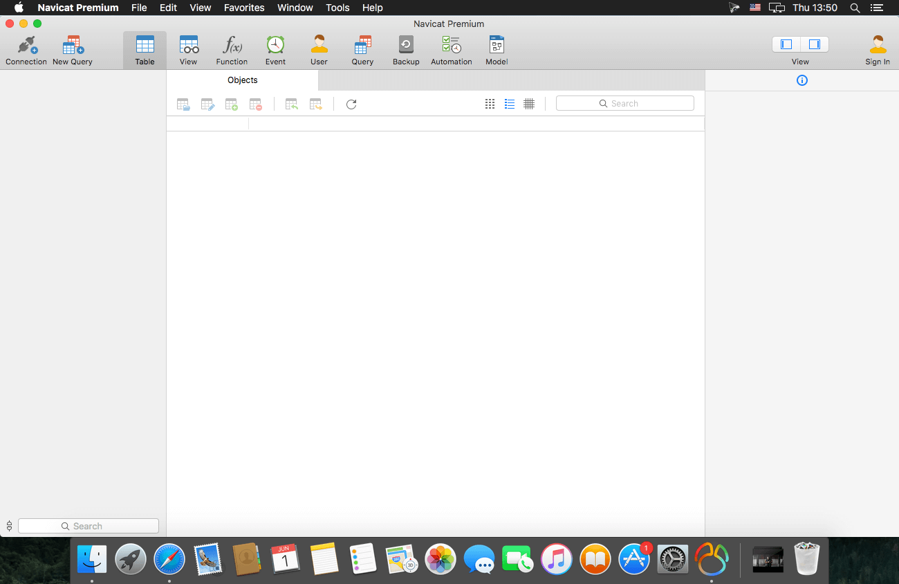 Navicat Premium 17.1.9 for Mac screenshot