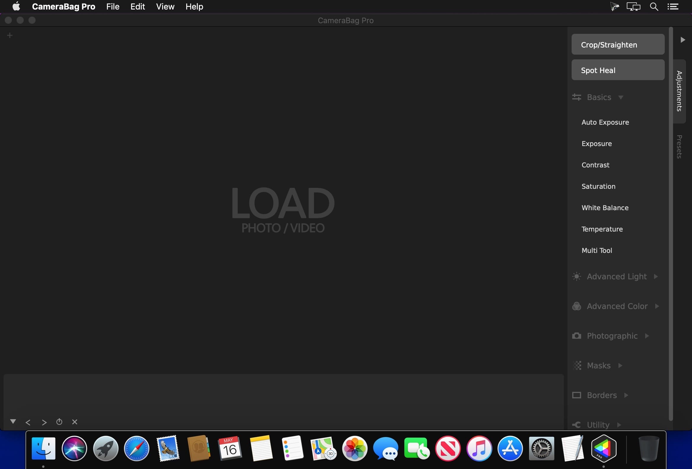 Nevercenter CameraBag Pro 2021 for Mac screenshot